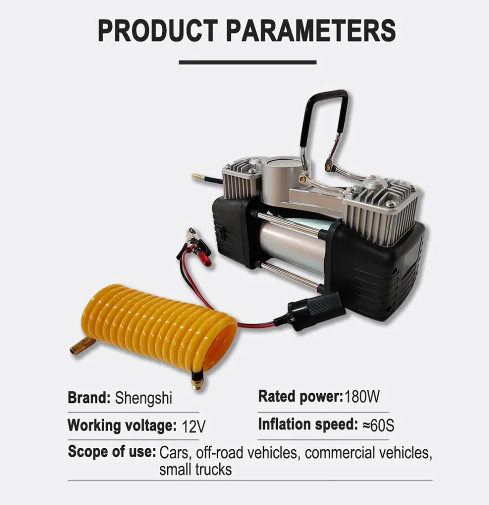 Tire Inflator Portable Air Compressor