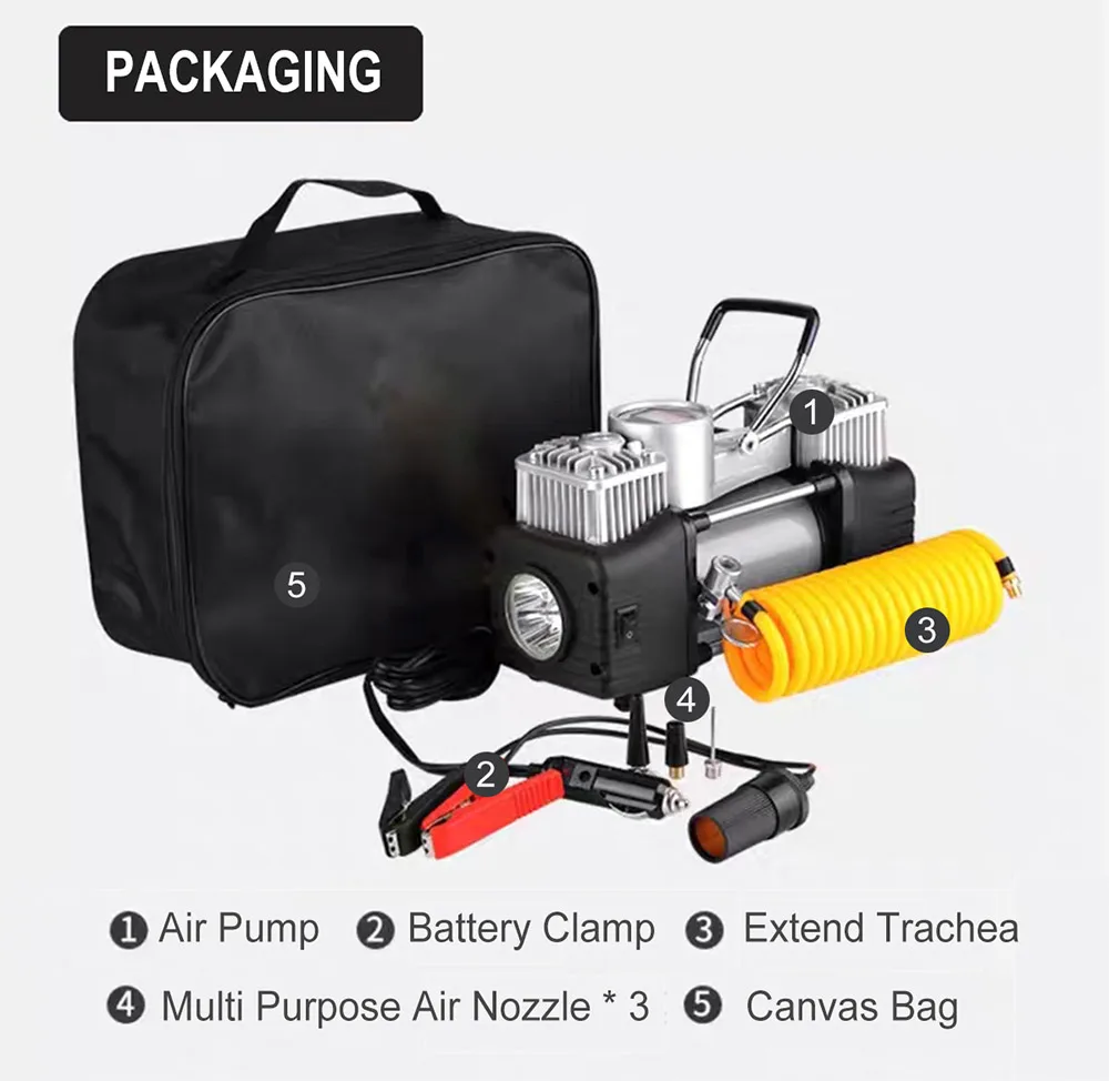 Tire Inflator Portable Air Compressor