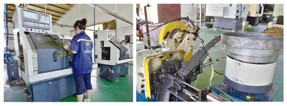 Shengshiweiye tire valve factory production